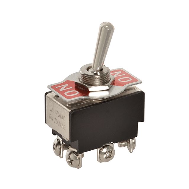 Toggle switch DPDT on-on 10A 125VAC screw terminal 6 positions