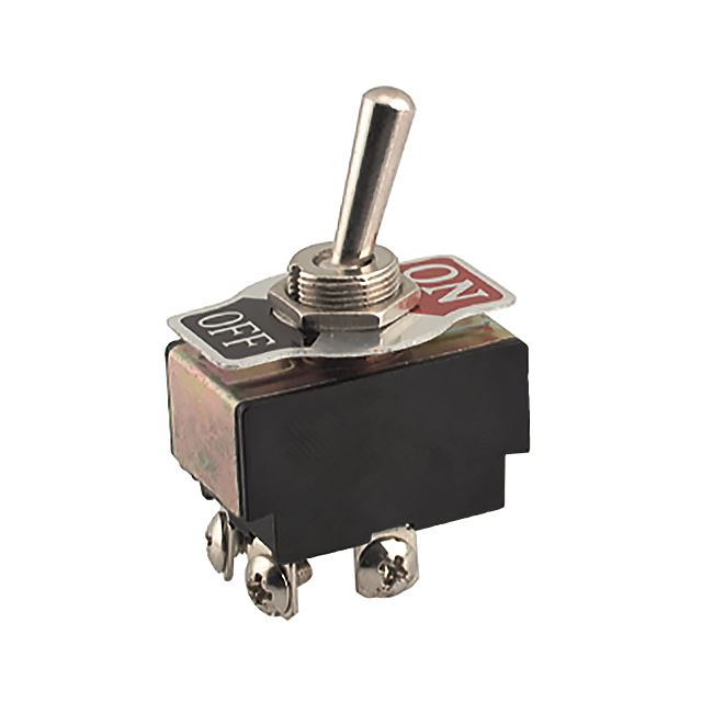 Toggle switch DPST on-off 10A 125VAC screw terminal 4 positions