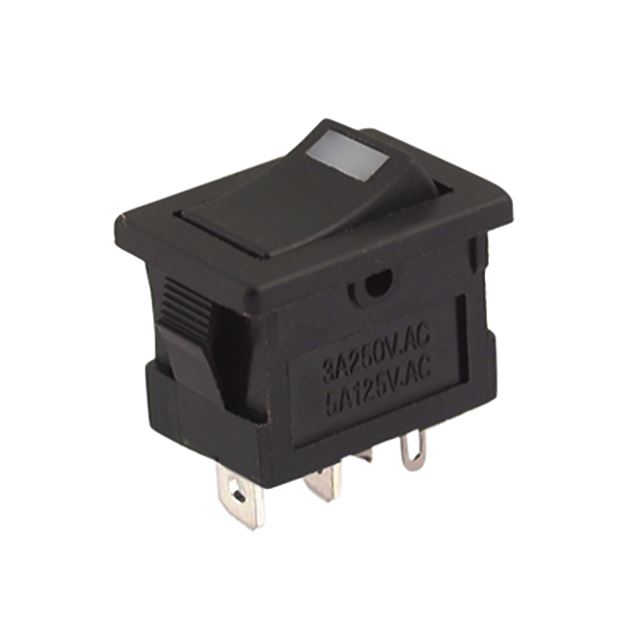 Rocker switch SPST on-off 10A 125VAC 6A 250VAC with LED 4 positions