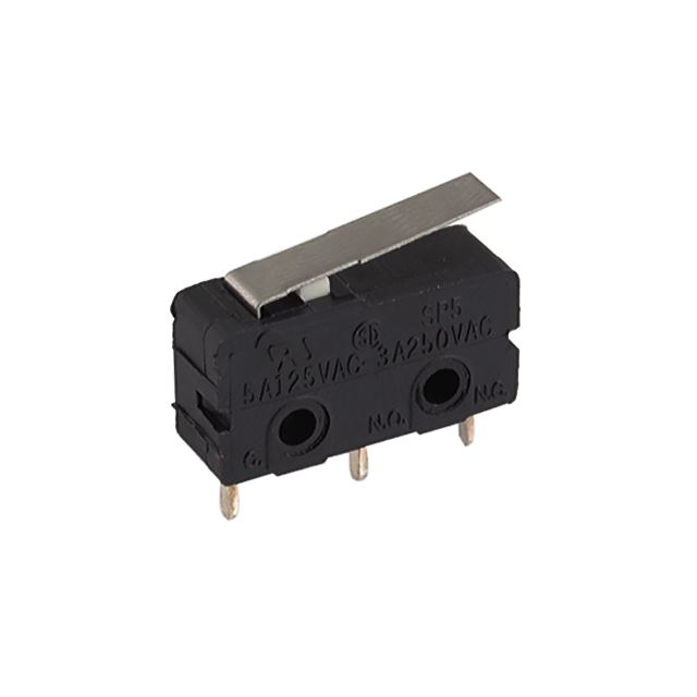 Miniature micro switch SPDT on-on 30gf PCB terminal 3A 125VAC 3A 250VAC