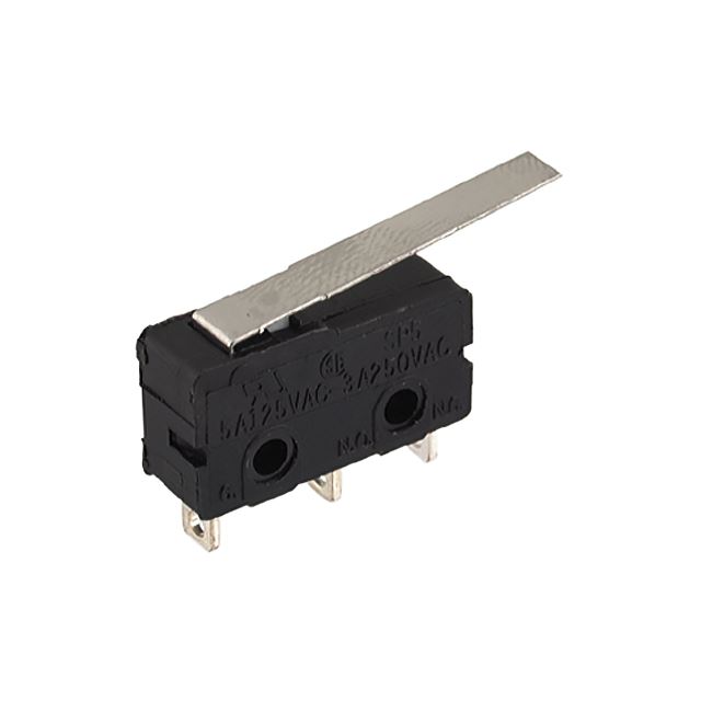 Miniature micro switch SPDT on-on 28gf 3A 125VAC 3A 250VAC