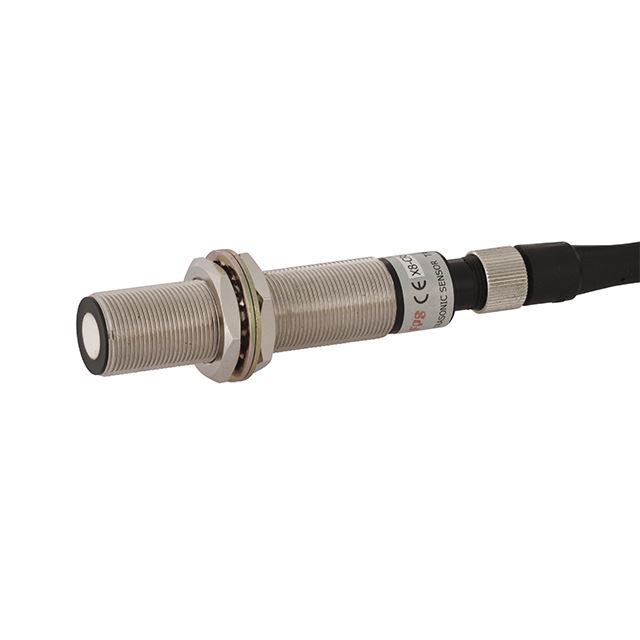 Ultrasonic sensor NPN NO/NC output M18x1.0 with M12 cable