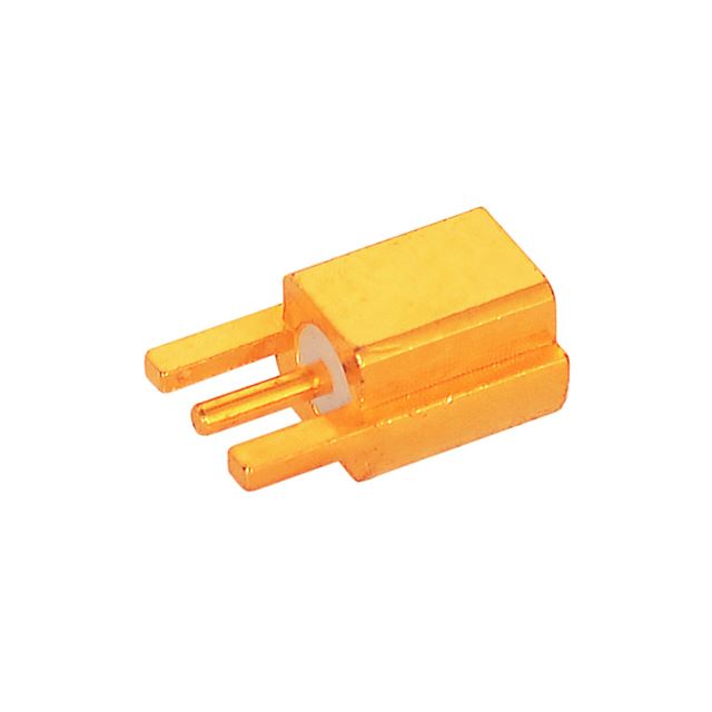 RF connector coaxial connector MMCX jack edge mount gold plated