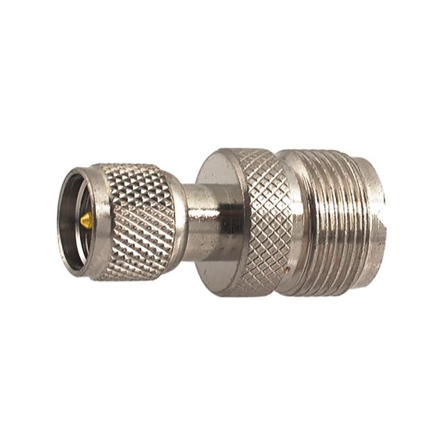 RF adapter coaxial adapter mini UHF plug to UHF jack gold pin