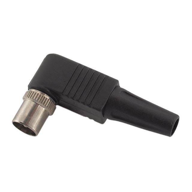 RF connector coaxial connector right angle PAL plug solderless type