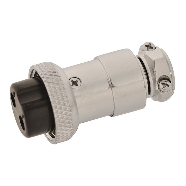 2 way female cable mount XLR connector