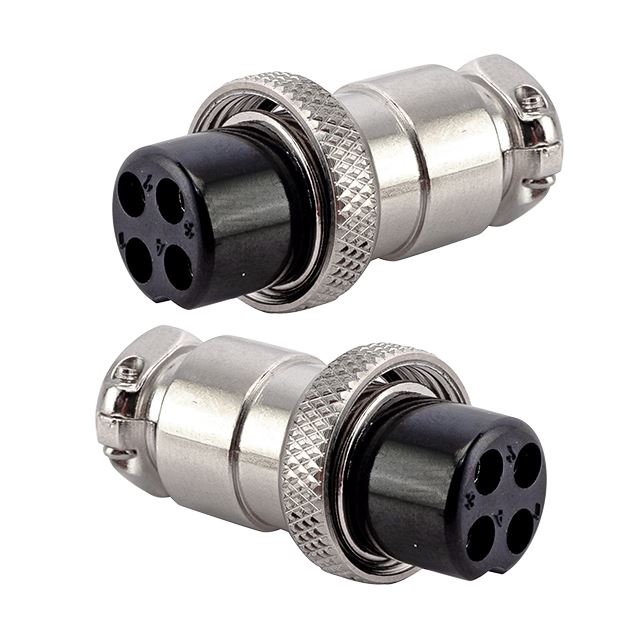 4 way female cable mount XLR connector