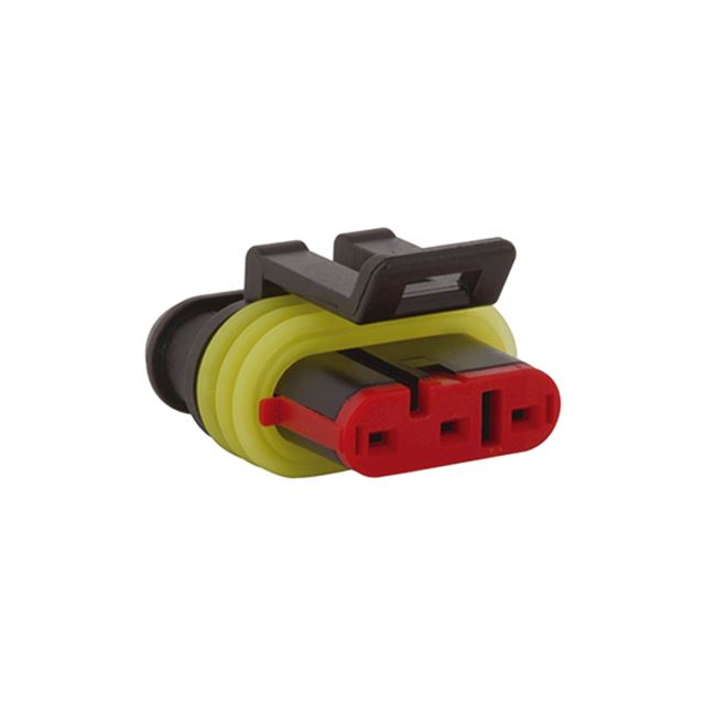 6mm plug 3 ways 10A 22AWG~16AWG Superseal 1.5 series connector
