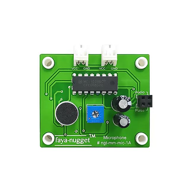 Sound sensor module 5VDC 0 ~ 500cm S/N ratio 40dB Min.
