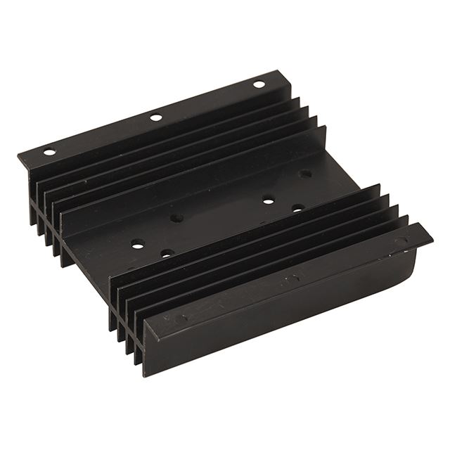 Heat sink extruded TO-3 100 x 101 x 26mm