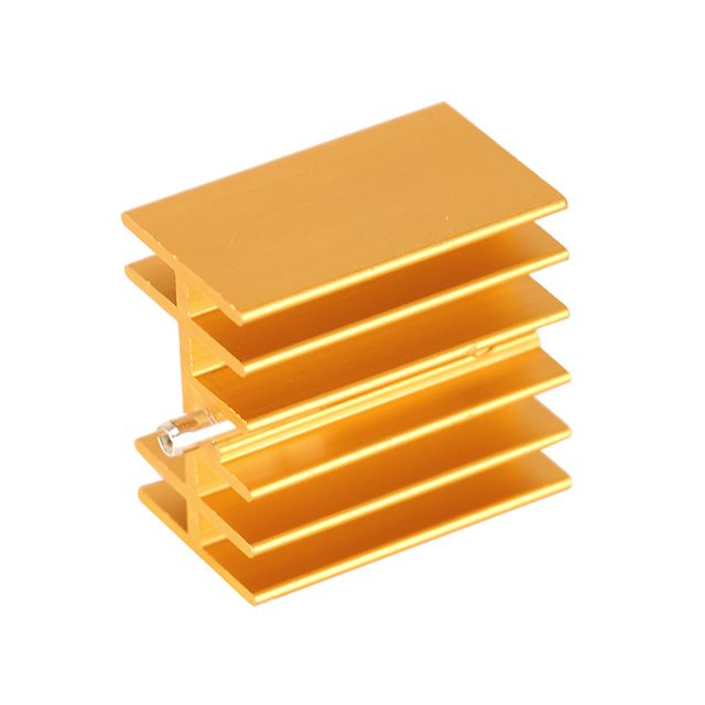 Heat sink extruded TO-220 25 x 23 x 15.5mm with pin