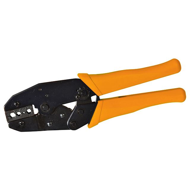Crimping tool 220mm ratchet for coaxial cable RG58U, RG59U, RG62U, RG174U
