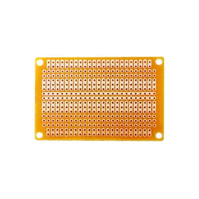 Single side circuit board 2.54 x 2.54mm pitch with 417 holes 72 x 47 x 1.6mm
