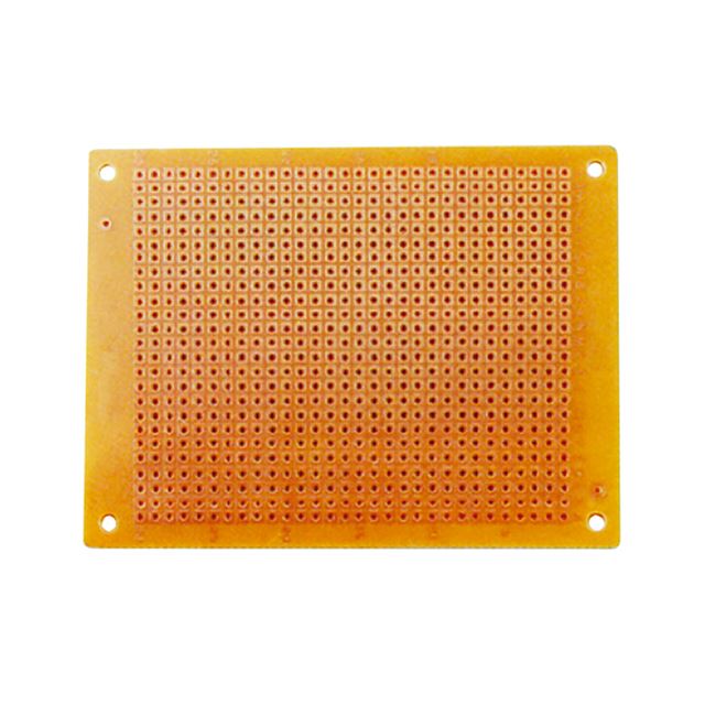 Single side circuit board 2.54 x 2.54mm pitch with 750 holes 94 x 71 x 1.6mm