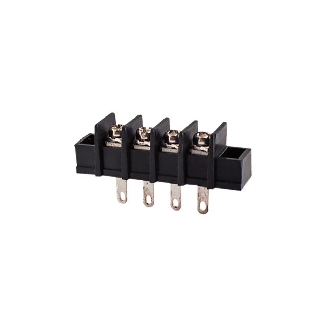 4 Ways PCB mount barrier terminal block 10mm pitch 20A 300V