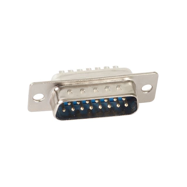 15 Pins D-sub connector plug solder cup