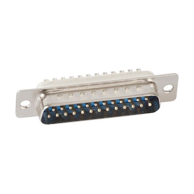 25 Pins D-sub connector plug solder cup