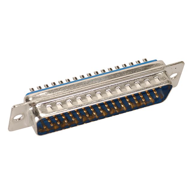 50 Pins D-sub connector plug solder cup