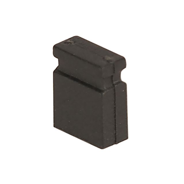 2.54mm Pitch 2 ways mini jumper straight black closed