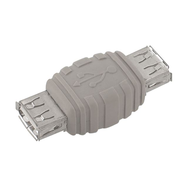USB adapter, USB type A female to USB type A female USB 2.0
