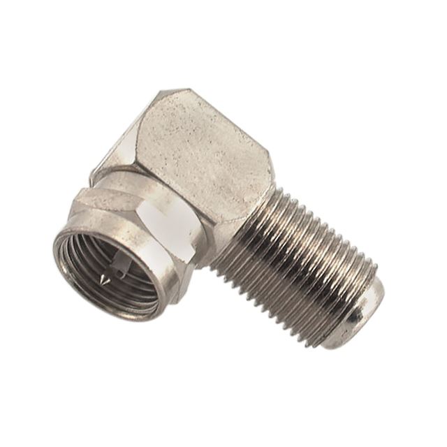RF adapter coaxial adapter right angle F plug to F jack