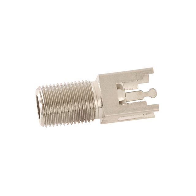 RF connector coaxial connector F jack through hole PCB mount