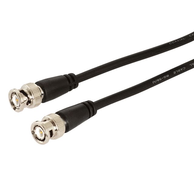 RF cable coaxial cable BNC plug to BNC plug RG58/U 1.5M