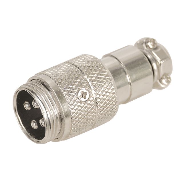 4 way male cable mount XLR connector