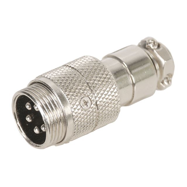 5 way male cable mount XLR connector