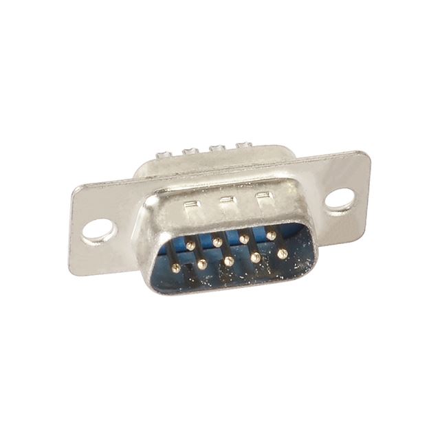9 Pins D-sub connector plug solder cup