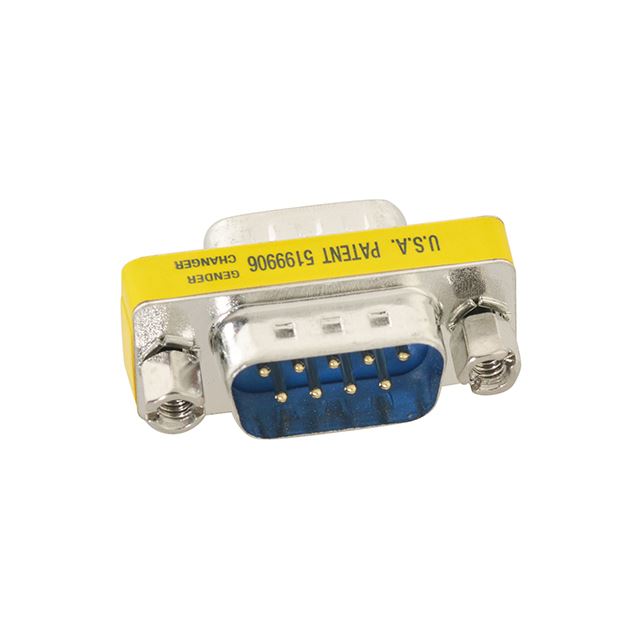 Adapter connector D-Sub 9 pin male to D-Sub 9 pin male